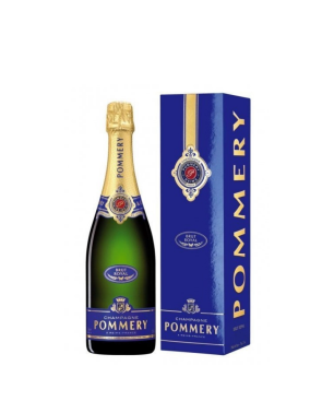 POMMERY CHAMPAGNE BRUT ROYAL, WITH CASE 75cl.