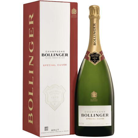 BOLLINGER Champagne BRUT SPECIAL CUVÉE MAGNUM with case 1,5lt.