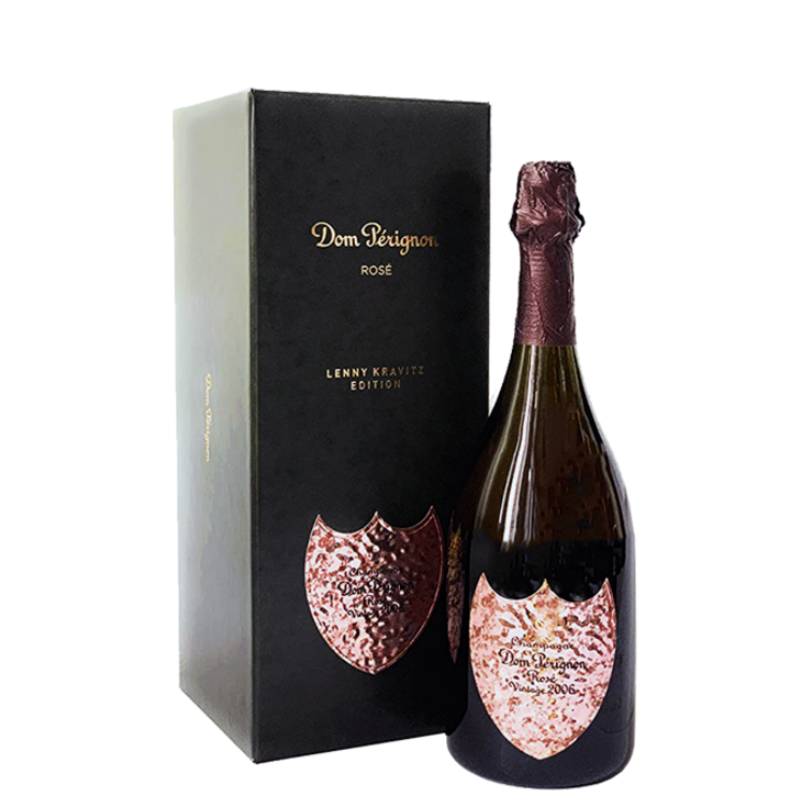 DOM PERIGNON Champagne LENNY KRAVITZ ROSÉ 2006 con astuccio 75cl.