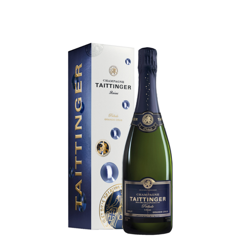 TAITTINGER CHAMPAGNE PRELUDE GRANDS CRUS WITH CASE 75cl.