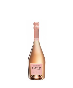 CATTIER Champagne ROSÉ BRUT PREMIER CRU con astuccio 75cl.
