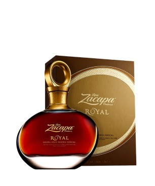 ZACAPA ROYAL, WITH CASE 70cl.