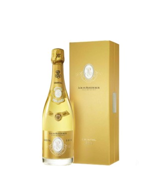 LOUIS ROEDERER CHAMPAGNE CRISTAL BRUT 2014 WITH CASE 75cl.