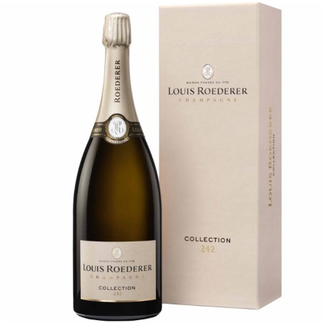 LOUIS ROEDERER Champagne BRUT COLLECTION 242 MAGNUM with case 1,5lt.