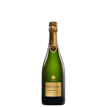 BOLLINGER Champagne EXTRA BRUT R.D. 2007 Sboccatura 28-05-2021 cassa legno 75cl.