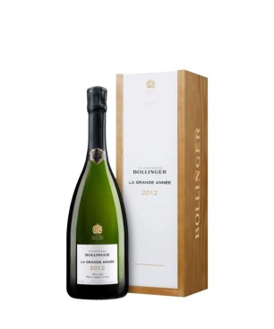 BOLLINGER Champagne LA GRANDE ANNÉE 2014 cassa legno 75cl.