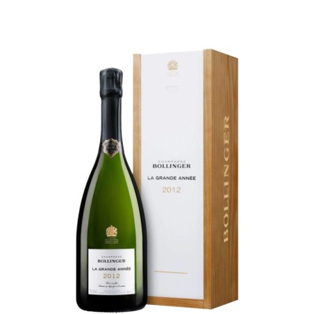 BOLLINGER Champagne LA GRANDE ANNÉE 2014 with case 75cl.