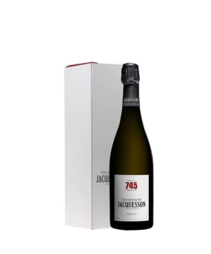 JACQUESSON Champagne EXTRA BRUT CUVÉE N 745 con astuccio 75cl.