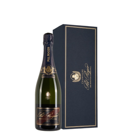 POL ROGER Champagne Sir WINSTON CHURCHILL 2015 con cofanetto 75cl.