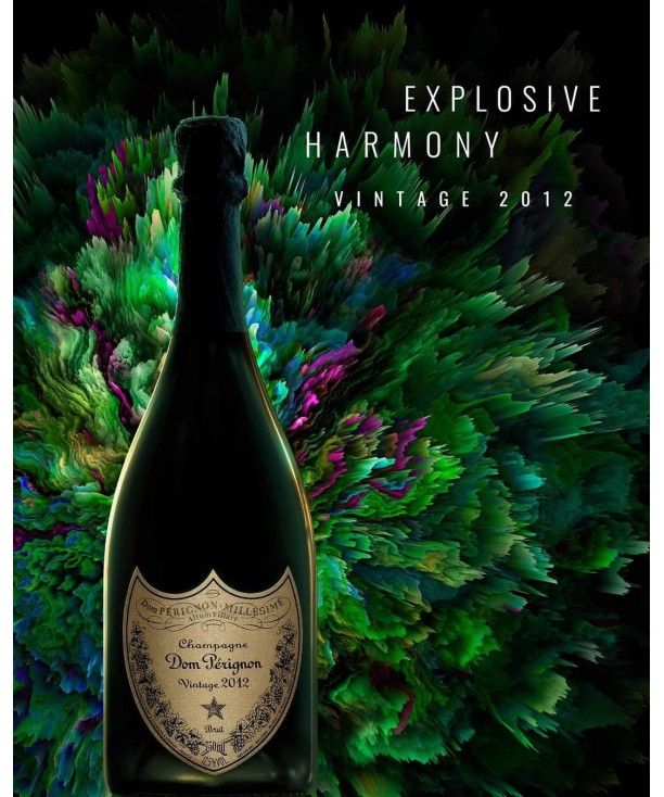 DOM PERIGNON Champagne VINTAGE 2012 with case 75cl.