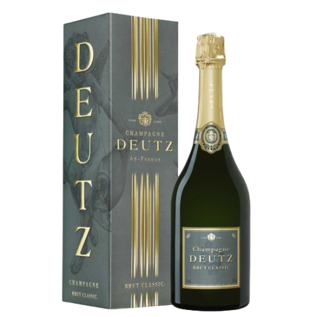 DEUTZ Champagne BRUT CLASSIC with case 75cl.