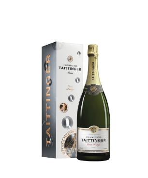 TAITTINGER CHAMPAGNE BRUT RESERVE WITH CASE 75cl.