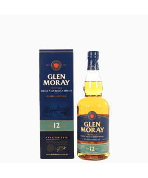 GLEN MORAY Single Malt Scotch Whisky 12 Anni con astuccio 70 cl.