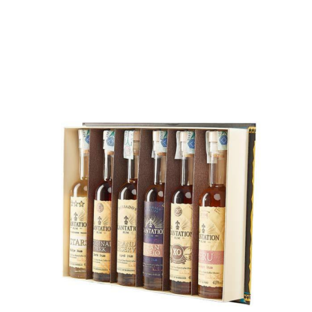 PLANTATION EXPERIENCE PACK, 6 BOTTLES 10cl.