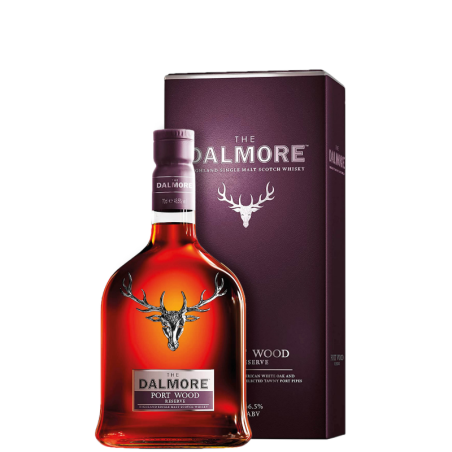 DALMORE Single Malt Scotch Whisky PORT WOOD RESERVE con astuccio 70cl.